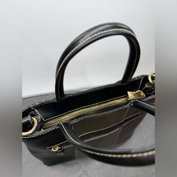 EUC Giani Bernini Tri-Color Glazed Handbag - Picture 6 of 9